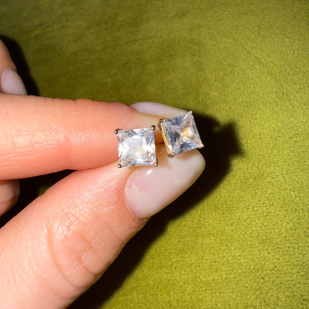 Elegant Crystal Stud Earrings